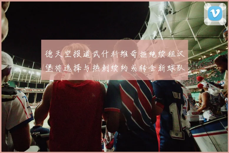 德天空报道武什科维奇拒绝续租汉堡将选择与热刺续约或转会新球队